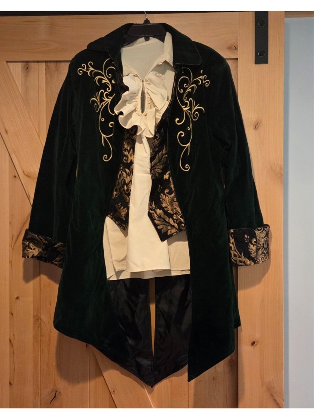 Victorian Sz M Steampunk Tailcoat Gothic Medieval Tuxedo Jacket Costume Prince